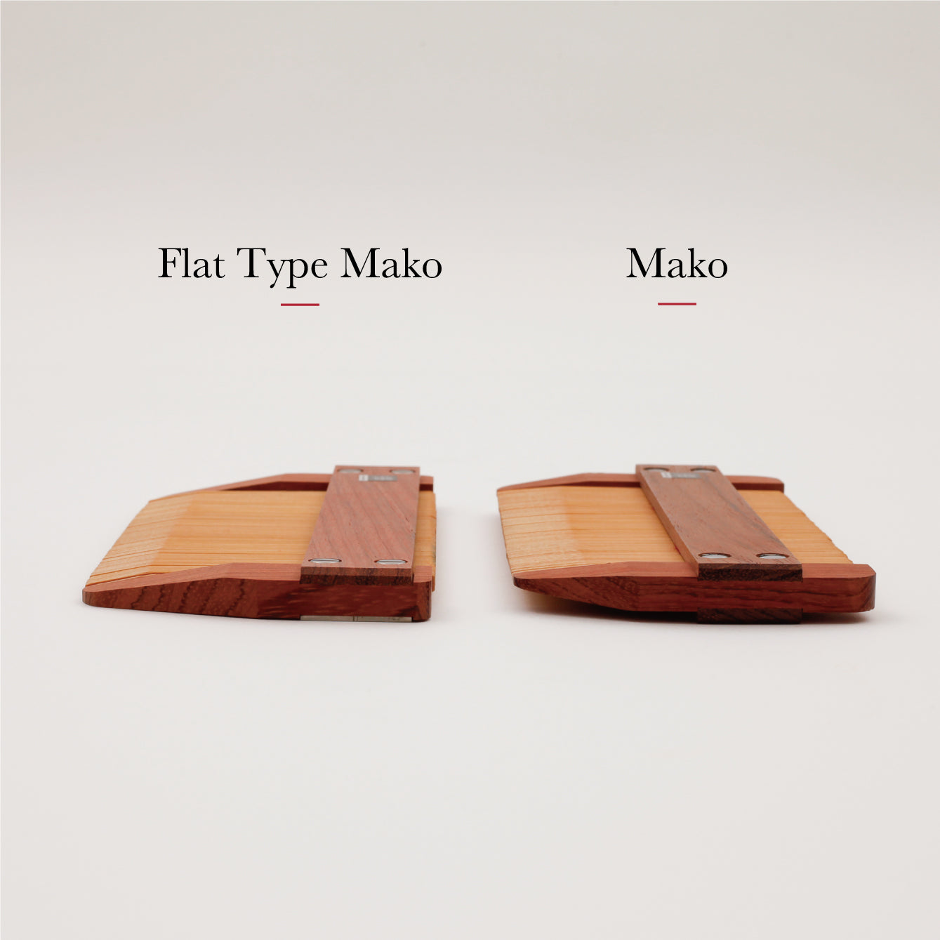 Flat Type Mako M-1f (misurazione del profilo di bambù)